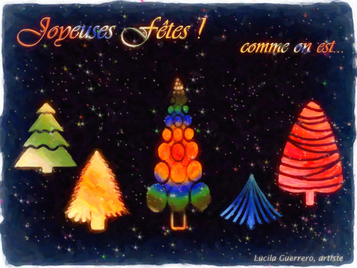 Joyeuses fêtes ! … comme on&nbsp;est
